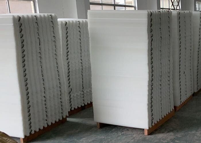 Filtr lamelowy odporny na działanie promieniowania UV Filtr lamelowy zanurzony Filmy stałe gazowane Biały kolor