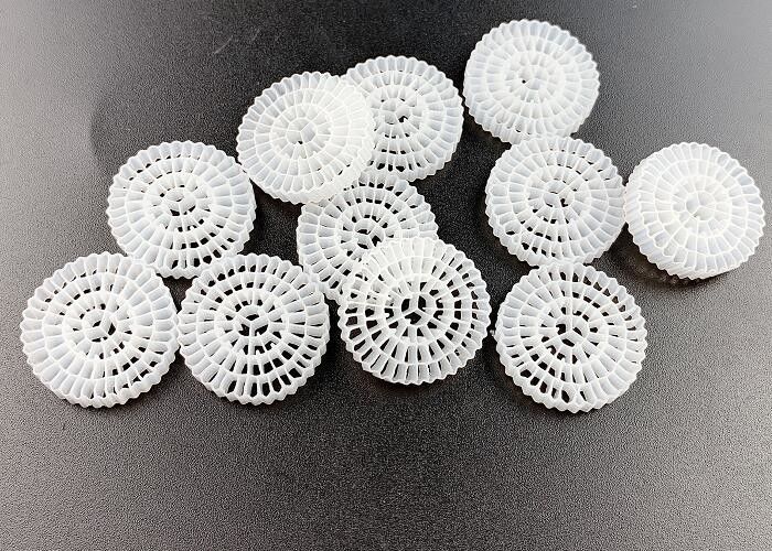 Żywność Grade Safty Hdpe FDA Materiał Pływający MBBR Media Bio kulki Filtr media