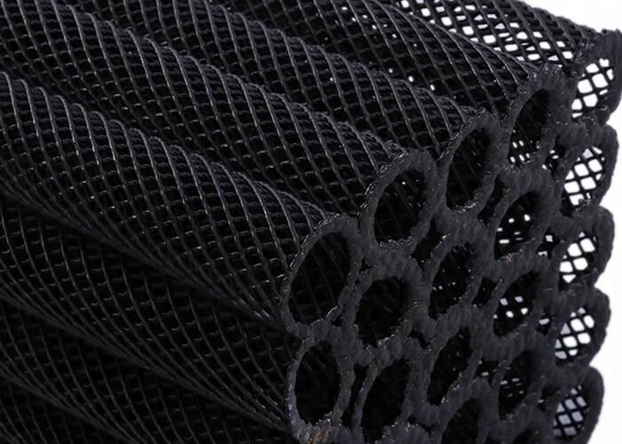 Bio Block Hdpe Plastic Pipe Media Do Oczyszczania Wody Czarny Kolor Gorący Do Akwakultury