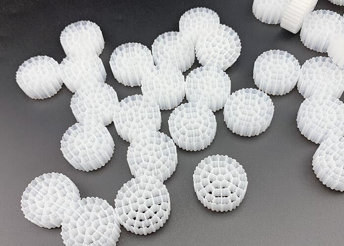 MBBR Bio Ball Wasage Treatment Plastic Filter Media 25*10MM