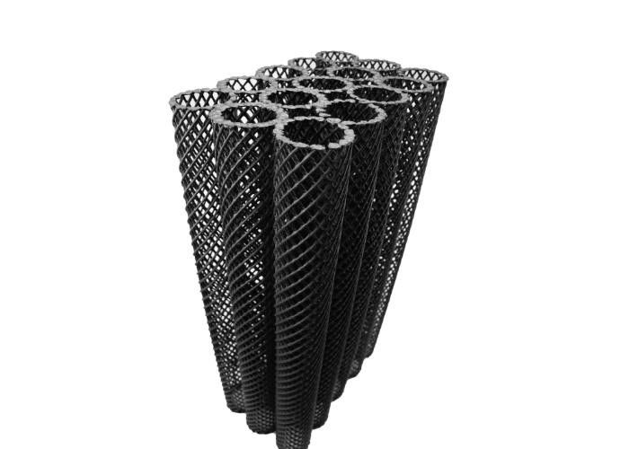 50 mm otworu HDPE Bio Block Filter Media For Koi Pond