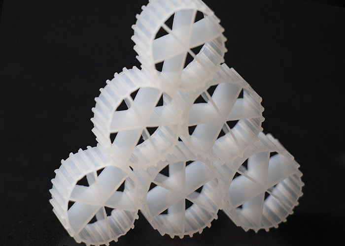 Technologia A/O Biały kolor HDPE Mbbr Nośnik szybki biofilm