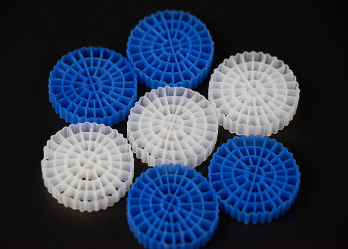 RAS Białe Filtry Plastic Media MBBR K5 Do Hodowli Ryb, Oczyszczania Wody