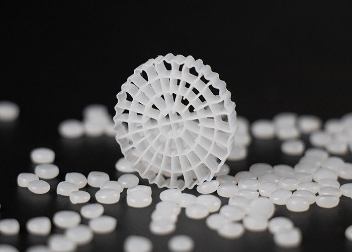 Ekologiczny łóżko ruchomy Biofilm Reaktory Pierwszy materiał HDPE do oczyszczania ścieków