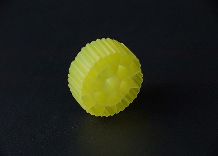 Biały kolor MBBR Filter Media K3 Bio Media Dobra odporność na uderzenia z dziewiczym HDPE