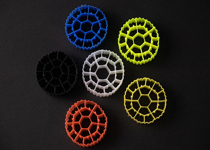 PE05 K3 Aktywność Płynący Mbbr Nośnik Biały Kolor Hdpe