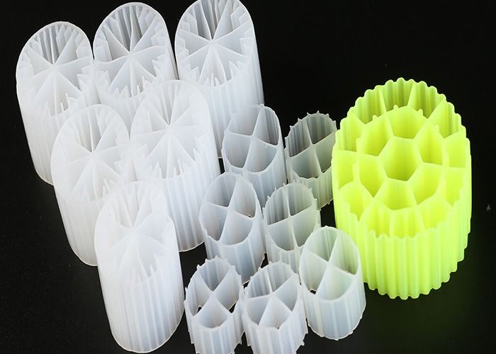 Wysoka powierzchnia MBBR Filter Media Akwarium Poruszające się łóżko Filtr niższe zużycie energii