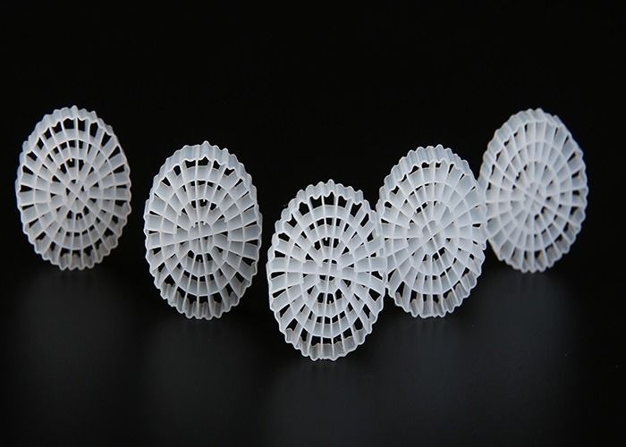 Wysoki obszar powierzchni K1 Filtr mediów biały, dziewiczy materiał HDPE Oszczędność energii