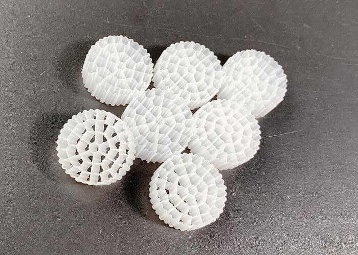 Biały kolor SBR Procesowe oczyszczanie wody MBBR Filtry ROHS REACH