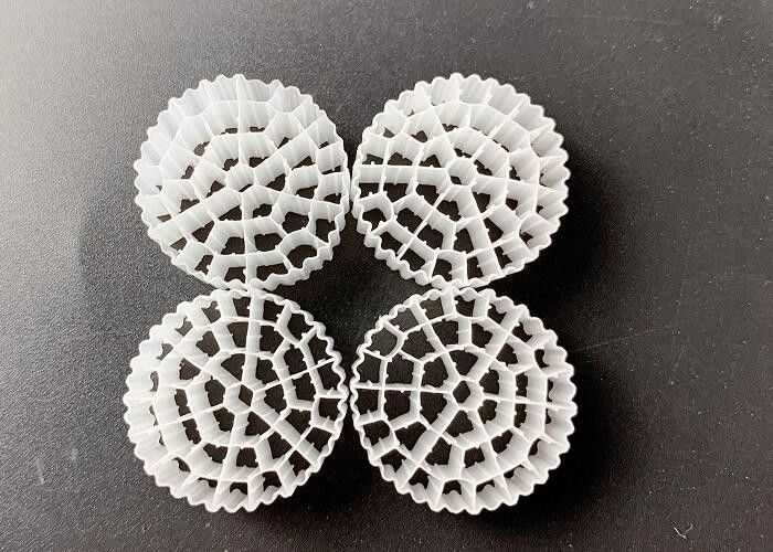 Biały kolor SBR Procesowe oczyszczanie wody MBBR Filtry ROHS REACH