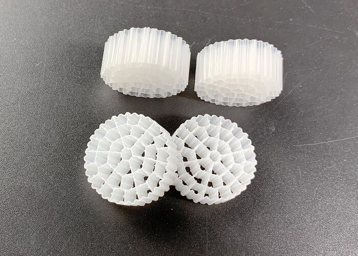 K3 Przenośne łóżko Biofilm Reaktor MBBR Pływający Filtr Media Shrimp Plastikowe nośniki