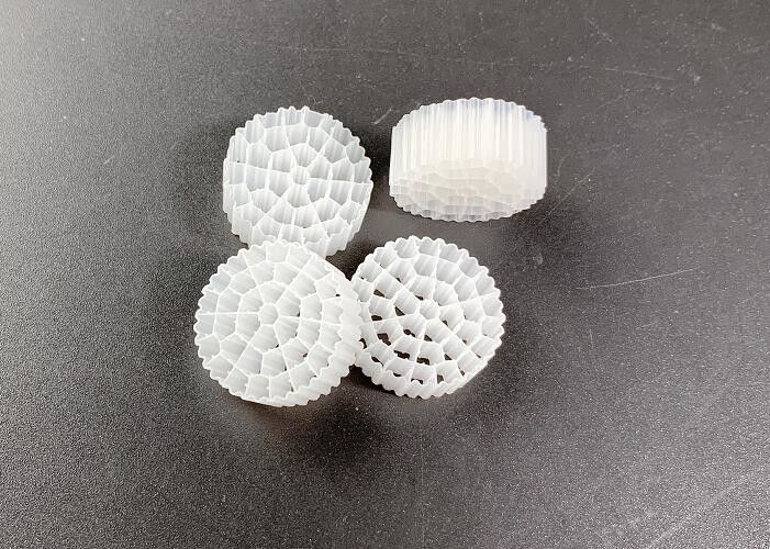 K3 Przenośne łóżko Biofilm Reaktor MBBR Pływający Filtr Media Shrimp Plastikowe nośniki