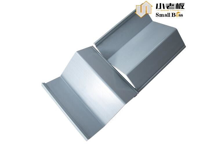 Szary kolor winylowy PVC Sheet Pile Customized Z Type Extrusion